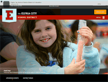 Tablet Screenshot of elyriaschools.org